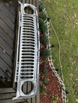 Vtg 1966-69 Jeep Wagoneer Grill/ 1970-78 J10 J20 Truck Cherokee Razor Grille Oem. Fixed Price $500.00.