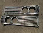 1968 Ford Galaxie 500 Grill Headlight Bezel Custom Country Squire Pair Nice. Fixed Price $189.99.