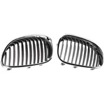 Bumper Hood Chrome Grille Kidney Front + For Bmw E60 E61 51137065701. Fixed Price $52.30.