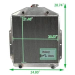Flathead Radiator Ford F1 F2 F3 Pickup Truck Rs Wr V8 1942-1952 1949 1950. Fixed Price $119.00.