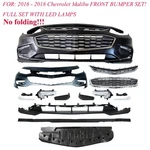 Front Bumper For 2016-2018 Chevy Malibu Cover With Valance Grille Fog Light Trim. Fixed Price $302.37.