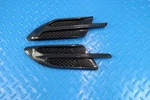 Bentley Bentayga Carbon Fiber Left Right Fender Air Vent Grill 2PCS #12290. Fixed Price $425.00.