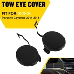 Front Pair Bumper Tow Hook Hole Eye Covers Cap Fit Porsche Cayenne 2011-13 2014. Fixed Price $16.99.