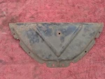 1938 Chevy Car Upper Grille Baffle Original Gm Shroud Cover Splash Shield. Fixed Price $345.00.