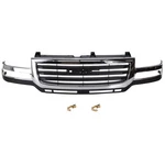 Grille 03-07 For Gmc Sierra 2500/3500 Hd Chr Shell W/black Insert Fit Classic. Fixed Price $287.67.