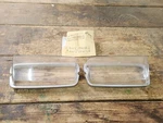 Oem Ford 69 70 Shelby Cougar Mach 71 72 Maverick Parking Light Lens Pair. Fixed Price $145.00.