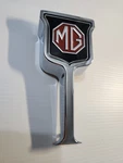 Grille Badge Midget 2069 With ARA2148 Factory Fitted Mg Motif Emblem Bonnet. Fixed Price $178.36.
