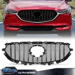 Fit For 2017-2021 Mazda CX-5 CX5 Front Bumper Mesh Grille W/ Chrome Trim. Fixed Price $92.07.
