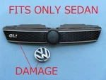 12 13 14 Vw Jetta Sedan Gli Center Upper Top Front Bumper Cover Grille Oem Used. Fixed Price $120.00.