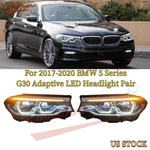For 2017-2020 Bmw Series G30 G31 M5 540I 530 Adaptive Led Icon Headlight Pair. Fixed Price $1068.57.