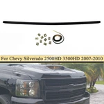 For 2007-2010 Chevy Silverado 2500HD 3500HD Gloss Black Grille Hood Molding Trim. Fixed Price $79.99.