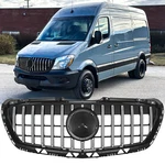 For 2014-2018 Mercedes Benz Sprinter W906 2500 3500 Front Gt Style Grille Chrome. Fixed Price $85.99.