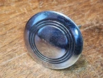 Vintage Early Automobile Grill Crank Hole Cover 1920 S-1930 Pontiac?. Fixed Price $50.00.