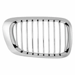 Passenger Side Right Rh Grille Chrome/black Fits 1999 2003 Bmw Series Coupe. Fixed Price $31.21.