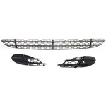 Bumper Grille Set For 2003-2006 Mercedes Benz S430 Black Front Center Outer. Fixed Price $35.00.