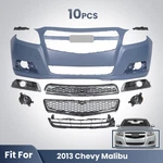 Front Bumper Cover Assembly Grille Kit W/ Fog Light For 2013 Chevy Malibu. Fixed Price $217.00.