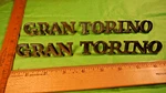 BV44 Ford Gran Torino Fender Emblems Vntage 1974-6 #D20B8216 Starsky. Fixed Price $79.99.