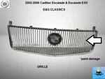 15162132 02 To 06 Cadillac Escalade Ext Esv Front Bumper Grille Oem. Fixed Price $194.00.