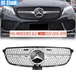 Sliver Front W/star Grille For Mercedes W292 2016-19 GLE300 GLE350 GLE400. Fixed Price $106.99.