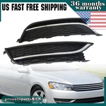 For 2012 2013-2015 Vw Volkswagen Passat Updated Fog Light Grille Cover W/chrome. Fixed Price $29.72.