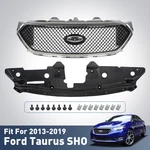 Black Chrome Front Bumper Upper Grille Radiator Cover 2013-2019 Ford Taurus. Fixed Price $66.99.