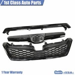 Front Upper Lower Plastic Black Bumper Grille Set 2014-2018 Subaru Forester. Fixed Price $59.55.