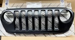 Satin Black Front Grille For 20-2026 Jeep Wrangler Gladiator Oem Mopar 82216097. Fixed Price $419.85.