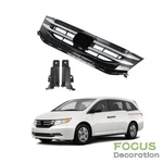 Black+chrome HO1200220 For Honda Odyssey 2014-17 Front Bumper Upper Grille. Fixed Price $54.22.