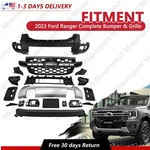 2024-2025 Ford Ranger Complete Bumper & Grille Kit With Fog Lights. Fixed Price $955.35.
