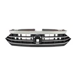 New Black Front Grille Fits 2019-2021 Volkswagen Jetta 104-11460B Capa. Fixed Price $237.96.