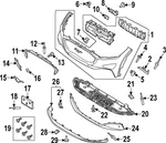 Genuine Ford Grille Emblem LJ8Z-8A224-B. Fixed Price $99.00.