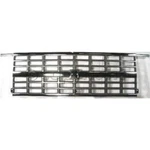 Grille Chrome And Argent For 89-91 Blazer Suburban R/v W/ Dual Headlights. Fixed Price $111.45.