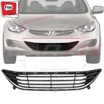 New Front Bumper Grille Textured Black For 2011-2013 Hyundai Elantra HY1036115. Fixed Price $91.16.