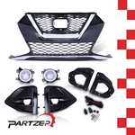 Front Grille Assembly Fog Lights Left&right Trim Set For 2019-2021 Nissan Maxima. Fixed Price $205.69.