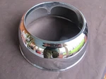 Nos Oem Ford 1950 Center Grille Housing Bullet Surround Moulding Trim Nice. Fixed Price $229.99.