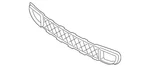 Genuine Mini Lower Grille 51-11-7-314-642. Fixed Price $134.81.