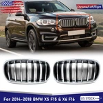 For 2014-2017 2018 Bmw X5 F15 X6 F16 Chrome Front Kidney Grille Left &right Side. Fixed Price $29.99.