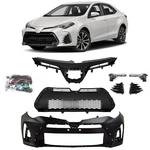 Front Bumper Upper Lower Grille Fit For Toyota Corolla 2017 2018 2019 Xse. Fixed Price $190.80.