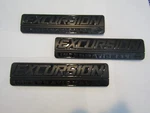 Ford Excursion International Front Fender Rear Hatch Body Emblems 3PCS Black. Fixed Price $49.99.