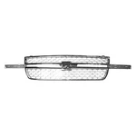 For Chevy Silverado 1500 Classic 2007 Sherman 901-99-14 Grille Value Line. Fixed Price $126.69.