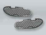 Front Bumper Lower Side Grille Pair Fits 1998-2000 Mb C-class W202. Fixed Price $34.90.