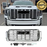For Gmc Sierra 2500 Hd 3500 Denali 2024 2025 2026 Front Bumper Grille Chrome. Fixed Price $954.99.