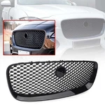 Front Bumper Central Mesh Grille Radiator Black T4A6209 For Jaguar F-pace 16-20. Fixed Price $170.21.