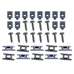 Amk Products Inner Grille Hardware Kit Chevrolet/gmc Truck 1969-1970. Fixed Price $32.99.