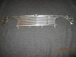 Oem 1961 1962 1963 1964 1965 Triumph TR-4 Front Grill Part # 870-000. Fixed Price $199.95.