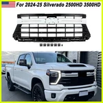 Summit White Front Grille W/o Camera For 2024-2026 Silverado 2500 Hd 3500 Ltz. Fixed Price $465.99.