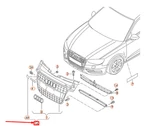 New Audi A4 S4 B8 Radiator Grille 8K0853651P1RR Original 8K0-853-651-P-1RR. Fixed Price $838.00.
