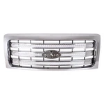 New Chrome Front Grille Fits 2013-2014 Ford F-150 104-02430C Capa. Fixed Price $1334.96.
