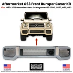 Mercedes G-wagon G63 Amg Bumper Cover Kit 1990-2018 W463 G-class Conversion. Fixed Price $749.99.