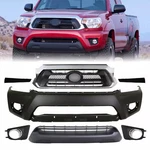 Front Bumper Cover Fascia & Grille Assembly Kit For 2012-2015 Toyota Tacoma. Fixed Price $265.09.